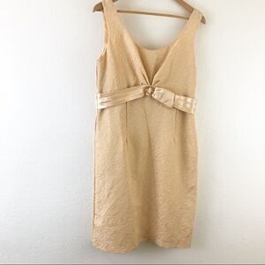 Plaza South sleeveless round neck cocktail dress